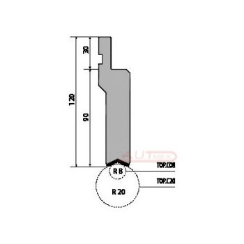 Adapter do wałków R8-20/H120