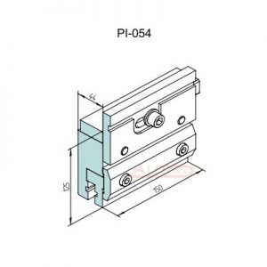 Zacisk kompletny mocowania mechanicznego WILA (Trumpf) PI-054
